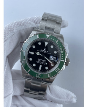 (준비완료/특급배송)NO.2195/VS공장 롤렉스 서브마리너 41MM 신형 그린 VS3235 무브