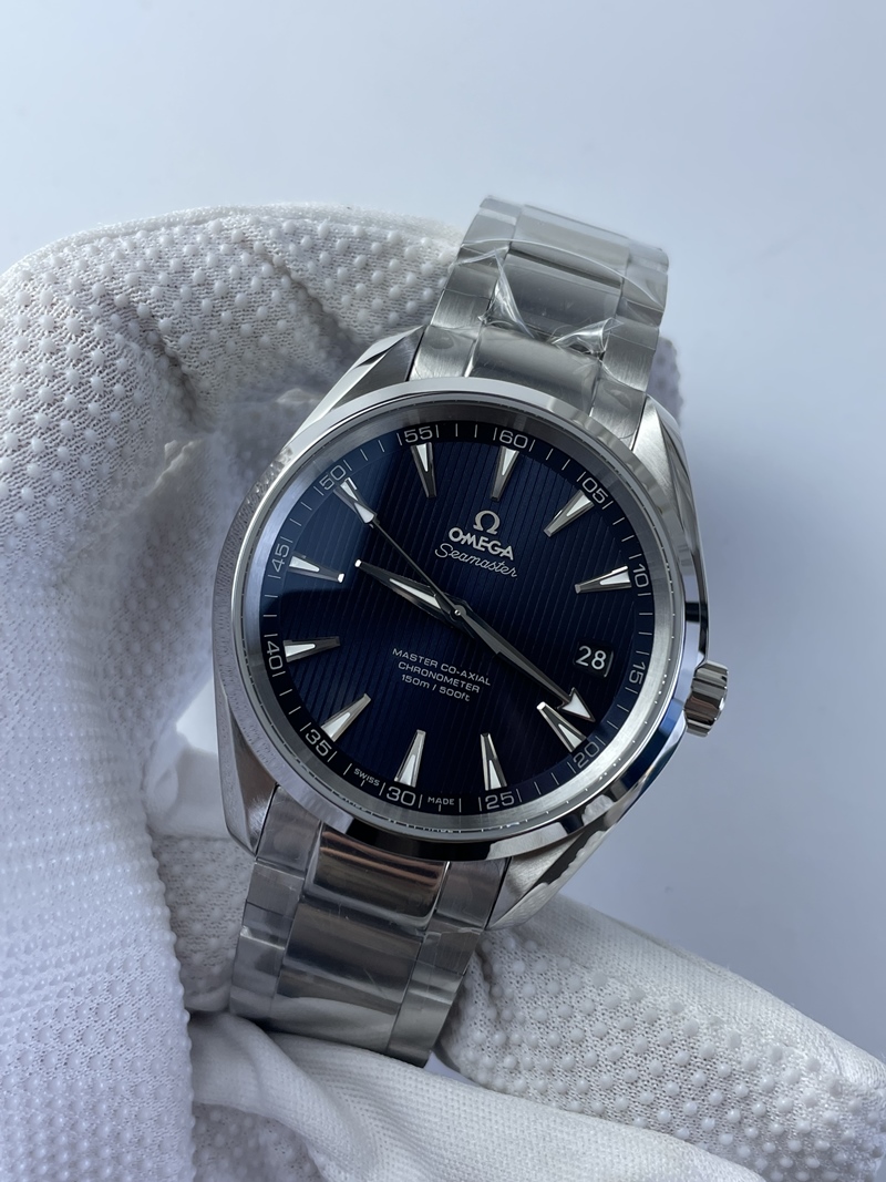 (준비완료/특급배송)NO.2256/VS공장 오메가 블루 다이얼 아쿠아테라