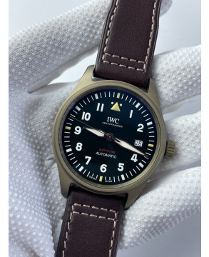 (준비완료/특급배송)NO.2311/MK공장 스핏파이어 블랙다이얼 가죽스트랩