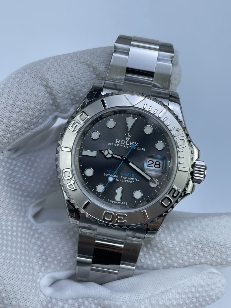 (준비완료/특급배송 할인판매)NO.3056/VS공장 요트마스터 그레이 3135풀카피 클론무브