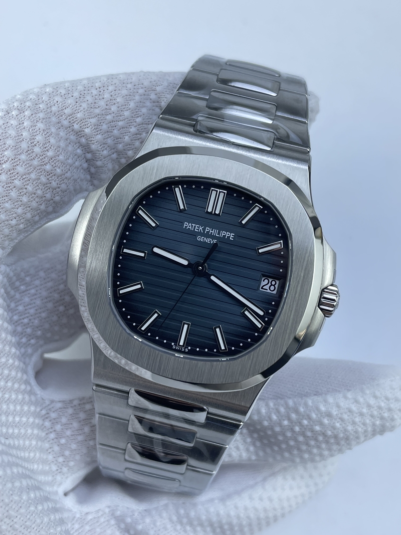 (준비완료/특급배송)NO.3266/DD공장 파텍필립 노틸러스 5711 블루다이얼 스틸브레이슬릿 DD330