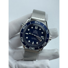 (준비완료/특급배송)NO.3593/VS공장 오메가 씨마스터 제임스본드 60주년 블루다이얼 메쉬