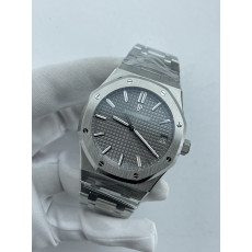 (준비완료/특급배송)NO.3638/VS공장 오데마피게 Royal Oak 41mm 15500 SS VSF 1:1 Best Edition Gray Textured Dial on SS Bracelet DD4302 Super Clone