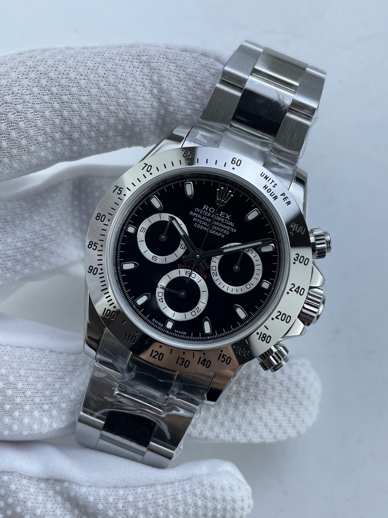 (준비완료/특급배송)NO.3710/초특급 갓성비 데이토나 스틸 세라믹베젤 블랙